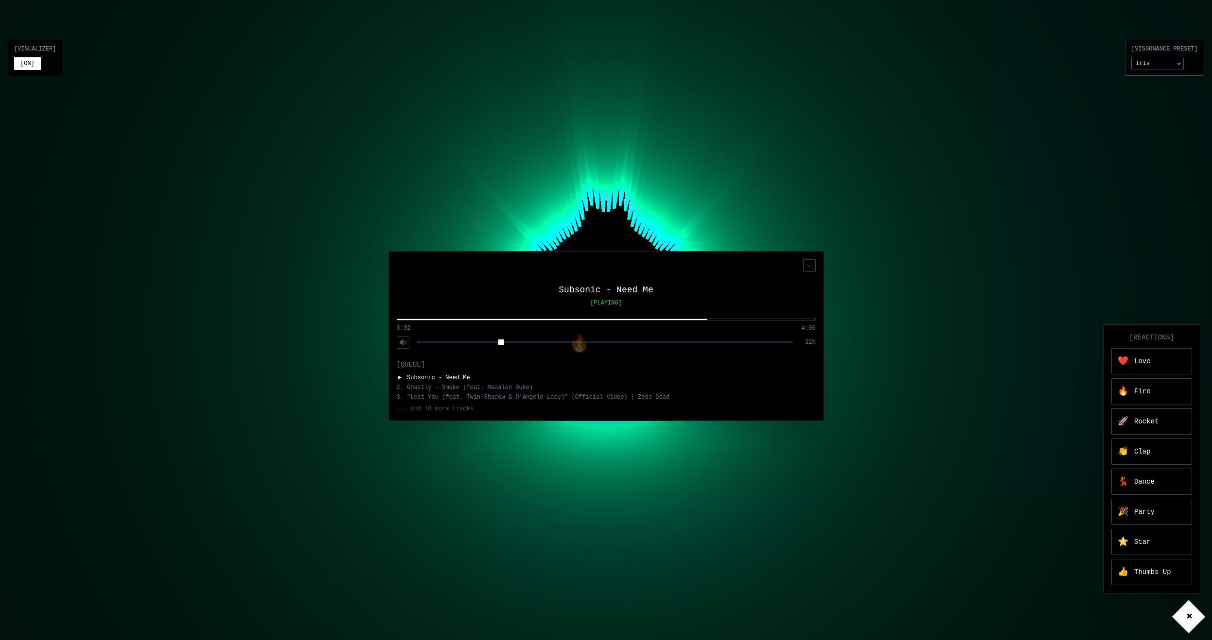 Screenshot of Go Radio project showing the main interface